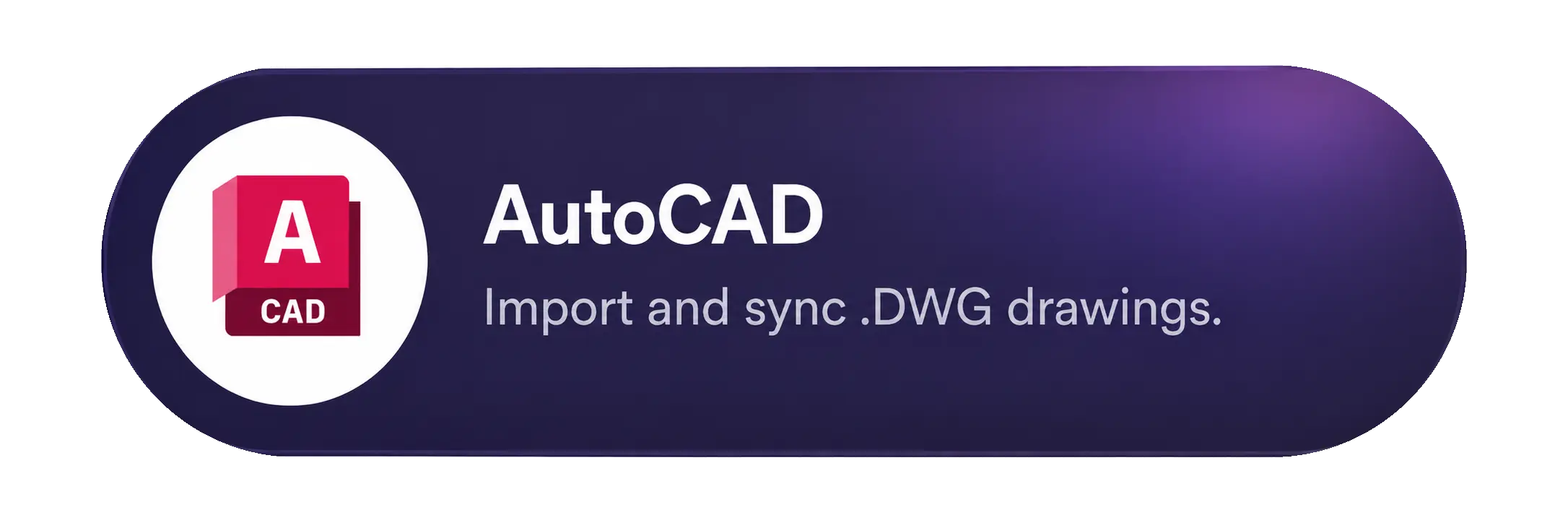 AutoCAD. Save the drawing as DXF and bring it in.