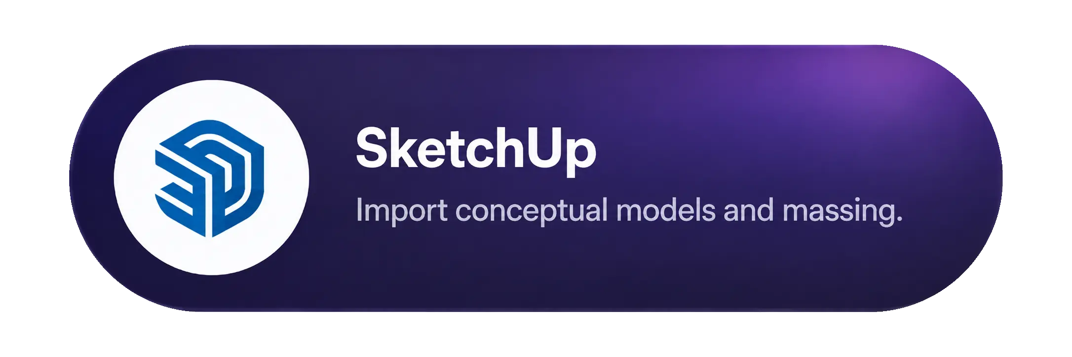 SketchUp. Export IFC from SketchUp and bring that in.